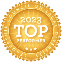 Leadership Council on Legal Diversity 2023 Top Performer