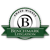 Award Winner, Benchmark Litigation