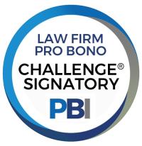 Law Firm Pro Bono Challenge Signatory Badge